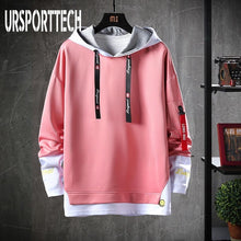 Load image into Gallery viewer, Spring Autumn Men Hoodies Sweatshirts Men Solid Fleece Streetwear Pullover Hoodie Men/Women Casual Hooded Sweatshirt Hip Hop