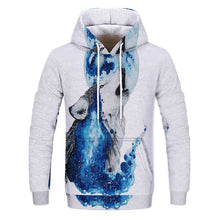 Load image into Gallery viewer, 2019 Magic color Galaxy Wolf Hoodie Hoodies Men Women Fashion Spring Autumn Pullovers Sweatshirts Sweat Homme 3D Tracksuit