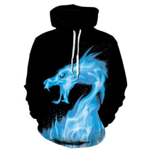 Load image into Gallery viewer, New 3D space Galaxy galaxy men's hoodie spring and autumn fashion print pocket drawstring hooded sweatshirt Casual pullover