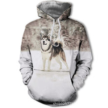 Load image into Gallery viewer, 2019 Magic color Galaxy Wolf Hoodie Hoodies Men Women Fashion Spring Autumn Pullovers Sweatshirts Sweat Homme 3D Tracksuit
