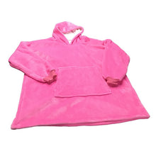 Load image into Gallery viewer, Winter Women Warm Oversized Fleece Blanket Hoodies Sweatshirt Hooded Pocket Blanket With Sleeves Sherpa Pullovers Sudadera Mujer
