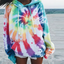 Load image into Gallery viewer, 2019 Autumn Women Pritned Hooded Hoodies Sweatshirt Feme Long Sleeve Drawstring Multicolor Pullover Hoodies Sweatshirt Jumper
