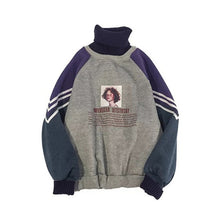 Load image into Gallery viewer, 2019 Hoodie Sweatshirt Women Winter Oversize Tops Fashion Pattern Printed Sweatshirt Autumn Turtleneck Outerwear Warm Pullover
