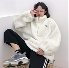 Load image into Gallery viewer, 2020 Spring Sweatshirt Plus Size Women's Hoody Lambswool Women's Sweatshirt Turtleneck Autumn Korean Style Sweatshirts Women
