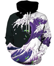 Load image into Gallery viewer, New 3D space Galaxy galaxy men's hoodie spring and autumn fashion print pocket drawstring hooded sweatshirt Casual pullover
