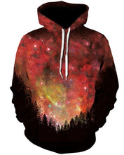Load image into Gallery viewer, New 3D space Galaxy galaxy men's hoodie spring and autumn fashion print pocket drawstring hooded sweatshirt Casual pullover

