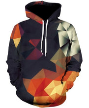 Load image into Gallery viewer, New 3D space Galaxy galaxy men's hoodie spring and autumn fashion print pocket drawstring hooded sweatshirt Casual pullover
