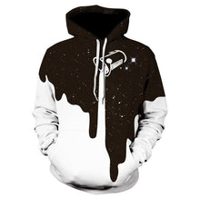 Load image into Gallery viewer, New 3D space Galaxy galaxy men's hoodie spring and autumn fashion print pocket drawstring hooded sweatshirt Casual pullover
